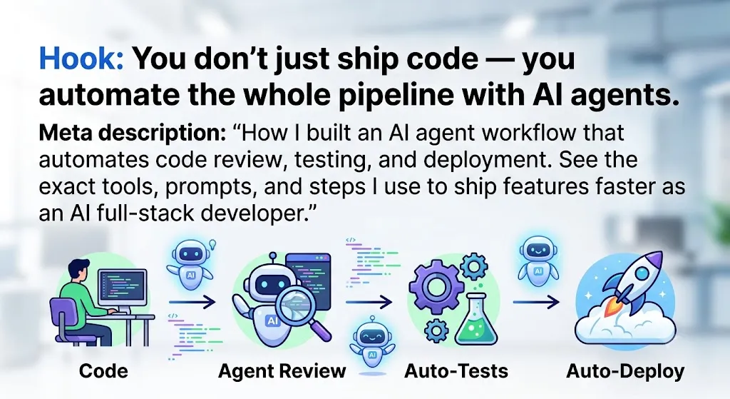 How I Built an AI Agent Workflow That Automates My Development Pipeline